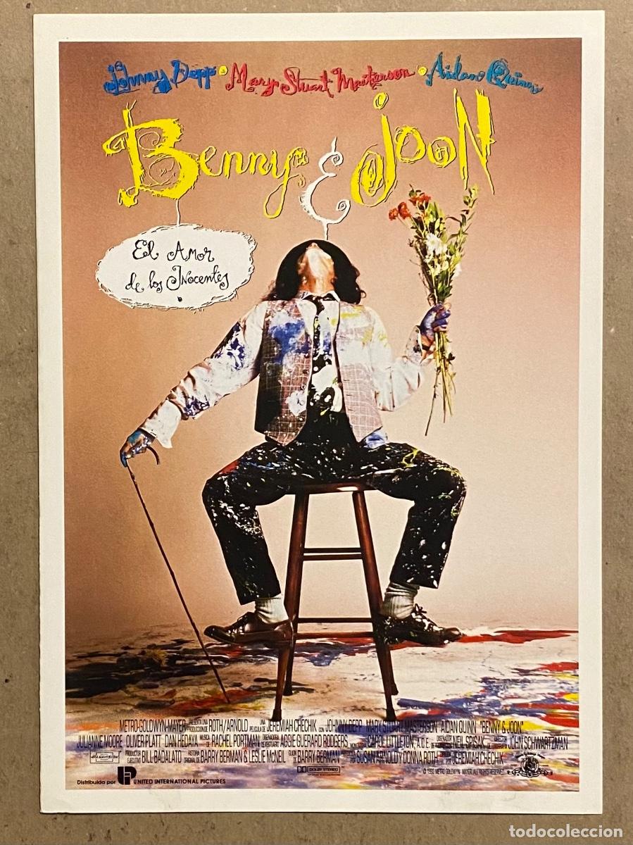 Cinema: BENNY & JOON. GU&Iacute;A PROMOCIONAL DE LA PEL&Iacute;CULA DE JOHNNY DEPP,&hellip;