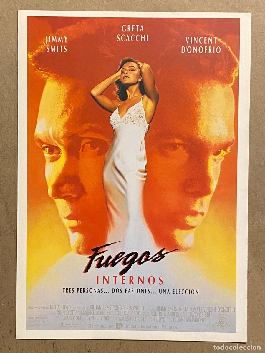 Kino: FUEGOS INTERNOS. GU&Iacute;A PROMOCIONAL DE LA PEL&Iacute;CULA DE GRETA SCACCHI, JIMMY SMITS,&hellip;