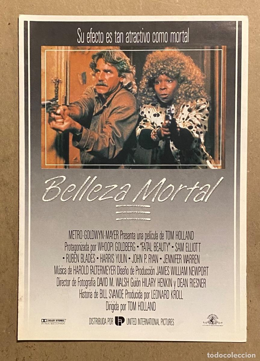 Cine: BELLEZA MORTAL. GU&Iacute;A PROMOCIONAL DE LA PEL&Iacute;CULA DE WHOOPI GOLDBERG, SAM ELLIOTT, RUBEN BLADES