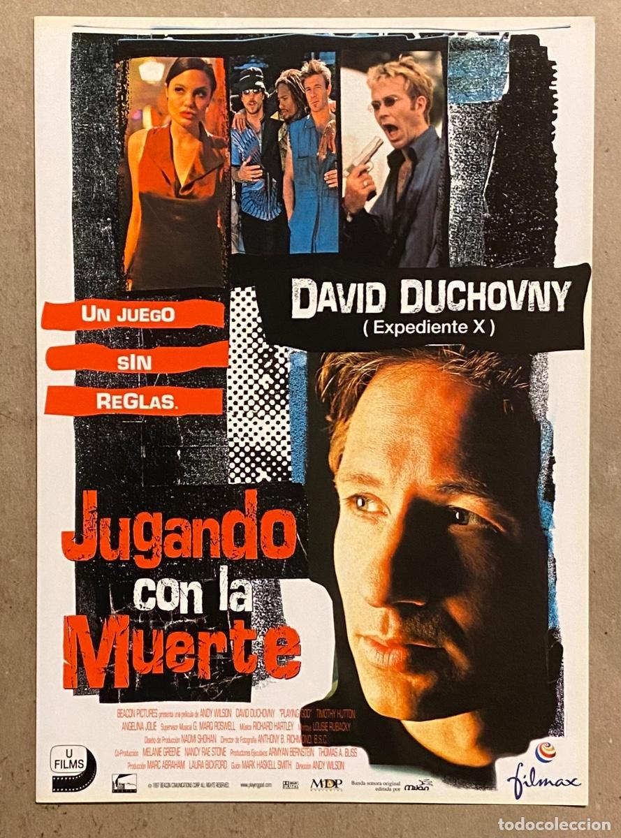 Cinema: JUGANDO CON LA MUERTE. GU&Iacute;A PROMOCIONAL DE LA PEL&Iacute;CULA DE DAVID DUCHOVNY,&hellip;