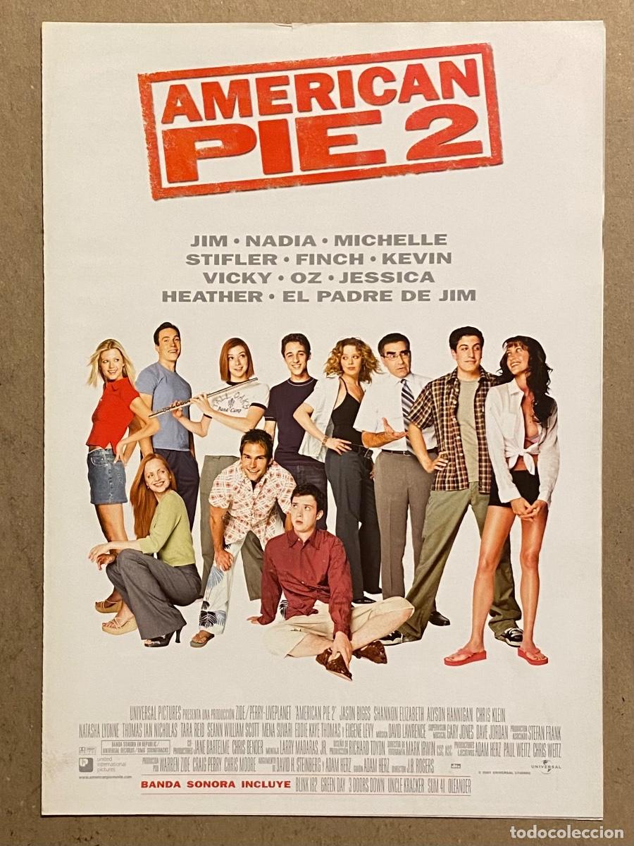 Cinema: AMERICAN PIE 2. GU&Iacute;A PROMOCIONAL DE LA PEL&Iacute;CULA.