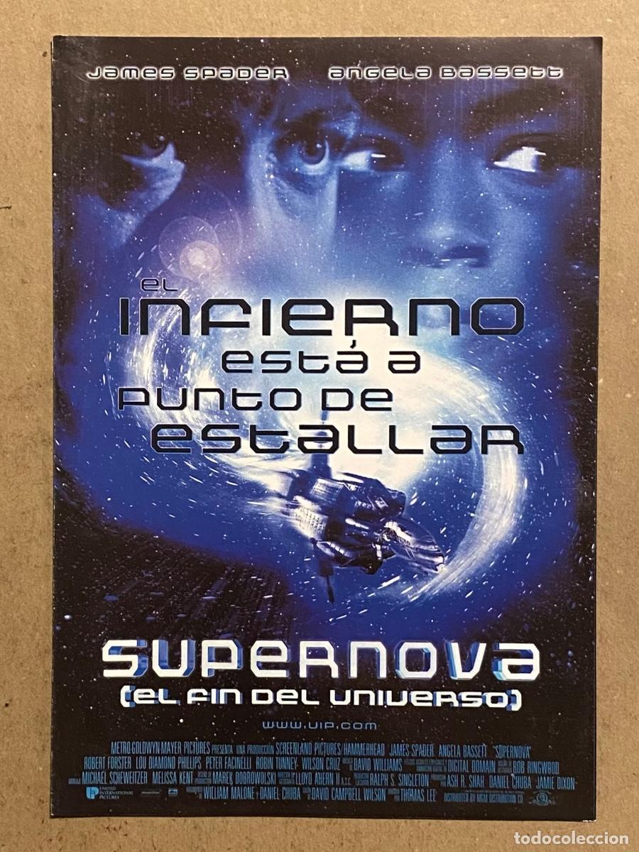 Kino: SUPERNOVA (EL FIN DE LOS UNIVERSOS). GU&Iacute;A PROMOCIONAL DE LA PEL&Iacute;CULA DE JAMES SPADER, ANGELA BASSETT