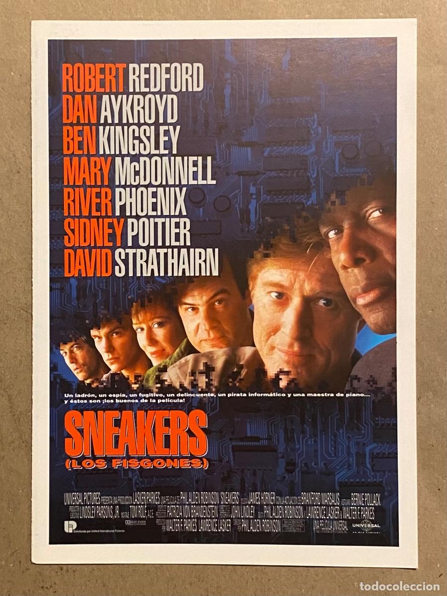 Kino: SNEAKERS (LOS FISGONES). GU&Iacute;A PROMOCIONAL DE LA PEL&Iacute;CULA DE ROBERT REDFORD, RIVER PHOENIX,&hellip;