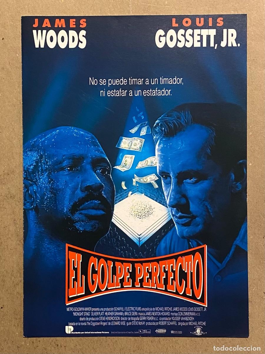 Cinema: EL GOLPE PERFECTO. GU&Iacute;A PROMOCIONAL DE LA PEL&Iacute;CULA DE JAMES WOODS, LOUIS GOSSETT JR,&hellip;