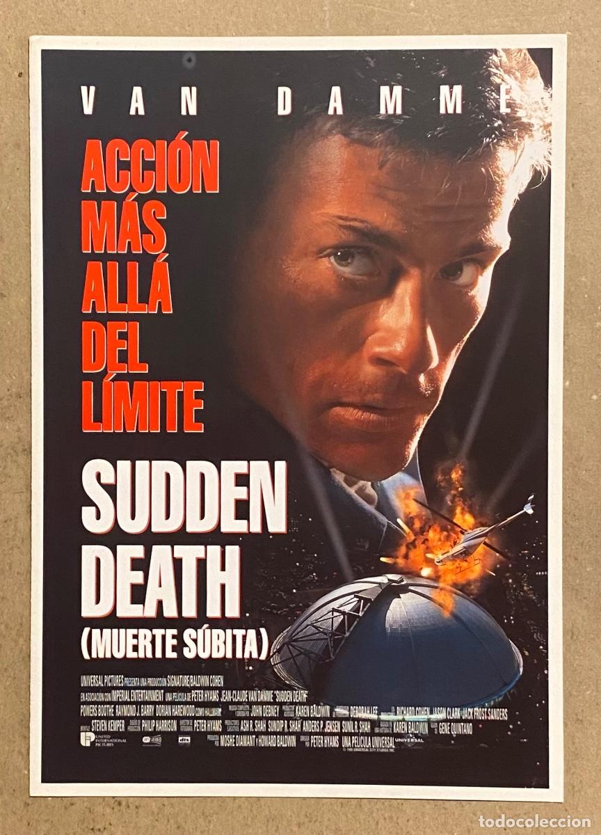 Cinema: SUDDEN DEATH (MUERTE S&Uacute;BITA). GU&Iacute;A PROMOCIONAL DE LA PEL&Iacute;CULA DE JEAN-CLAUDE VAN DAMME,&hellip;