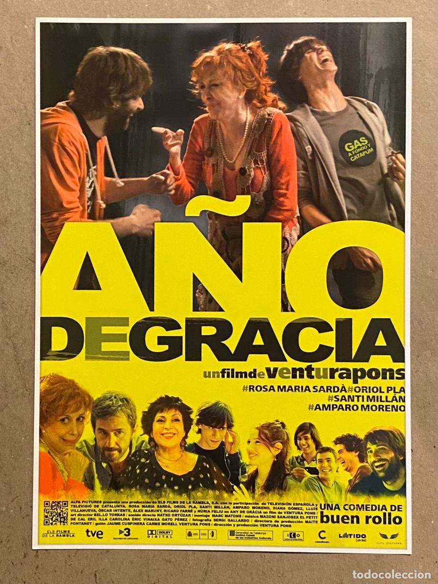 Cinema: A&Ntilde;O DE GRACIA. GU&Iacute;A PROMOCIONAL DE LA PEL&Iacute;CULA DE VENTURA PONS,