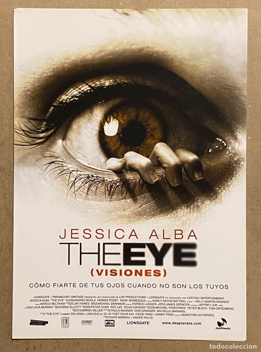 Kino: THE EYE (VISIONES). GU&Iacute;A PROMOCIONAL DE LA PEL&Iacute;CULA DE JESSICA ALBA.