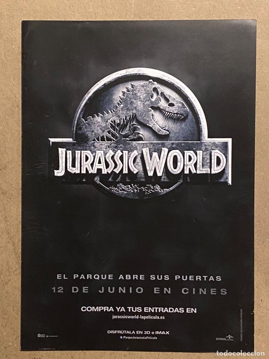 Cinema: JURASSIC WORLD. GU&Iacute;A PROMOCIONAL DE LA PEL&Iacute;CULA DE CHRIS PRATT,&hellip;
