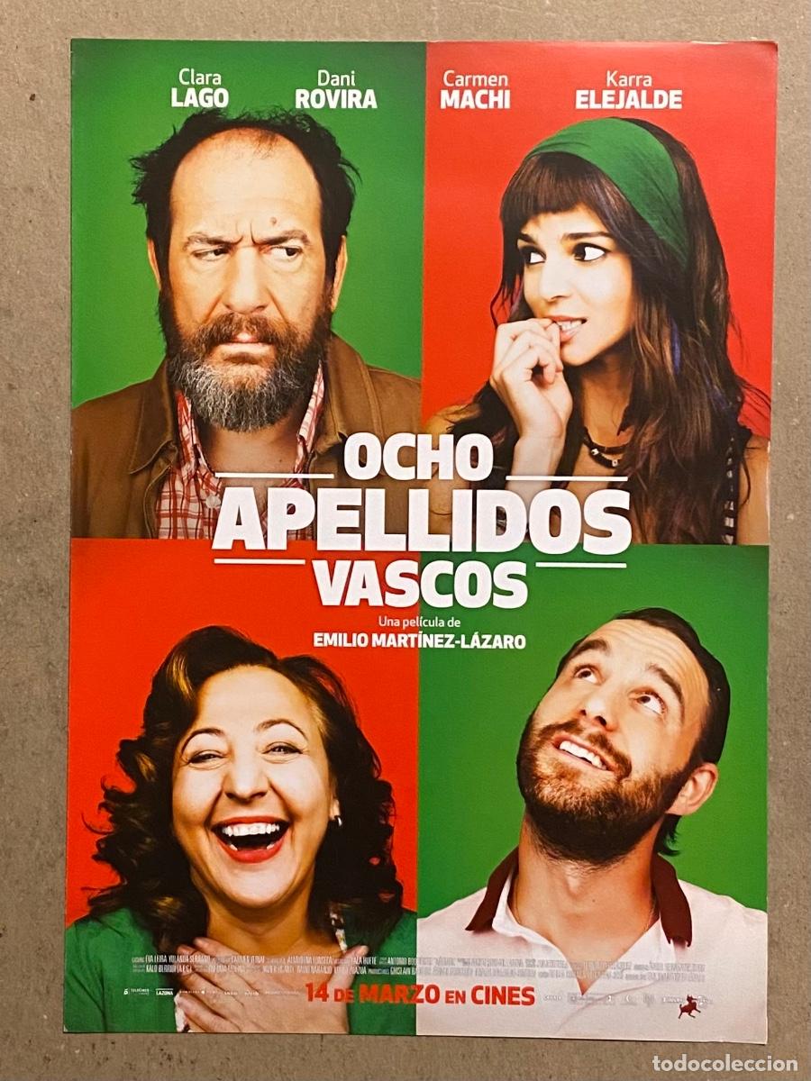 Cine: OCHO APELLIDOS VASCOS. GU&Iacute;A PROMOCIONAL DE LA PEL&Iacute;CULA DE DANI ROVIRA, KARRA ELEJALDE,&hellip;