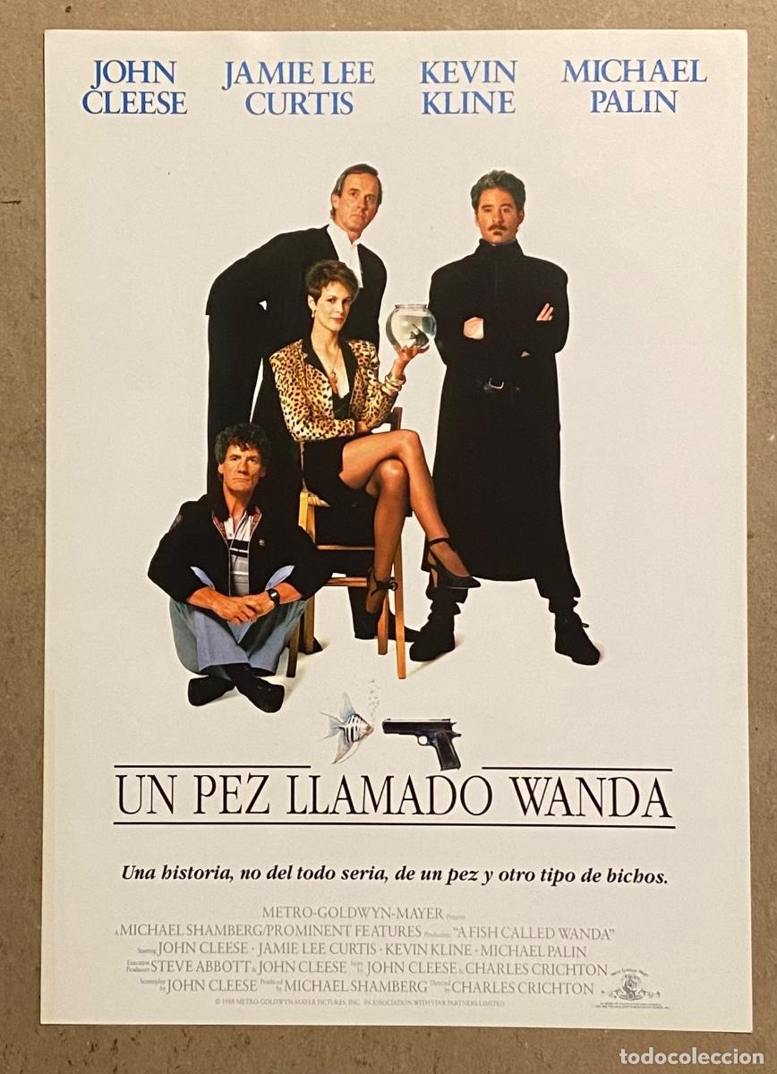 Cinema: UN PEZ LLAMADO WANDA. GU&Iacute;A PROMOCIONAL DE LA PEL&Iacute;CULA DE JOHN CLEESE, JAMIE LEE CURTIS