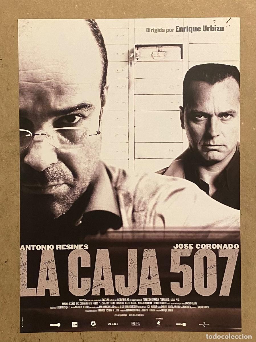 Cinema: LA CAJA 507. GU&Iacute;A PROMOCIONAL DE LA PEL&Iacute;CULA DE ENRIQUE URBIZU, ANTONIO RESINES, JOS&Eacute; CORONADO.