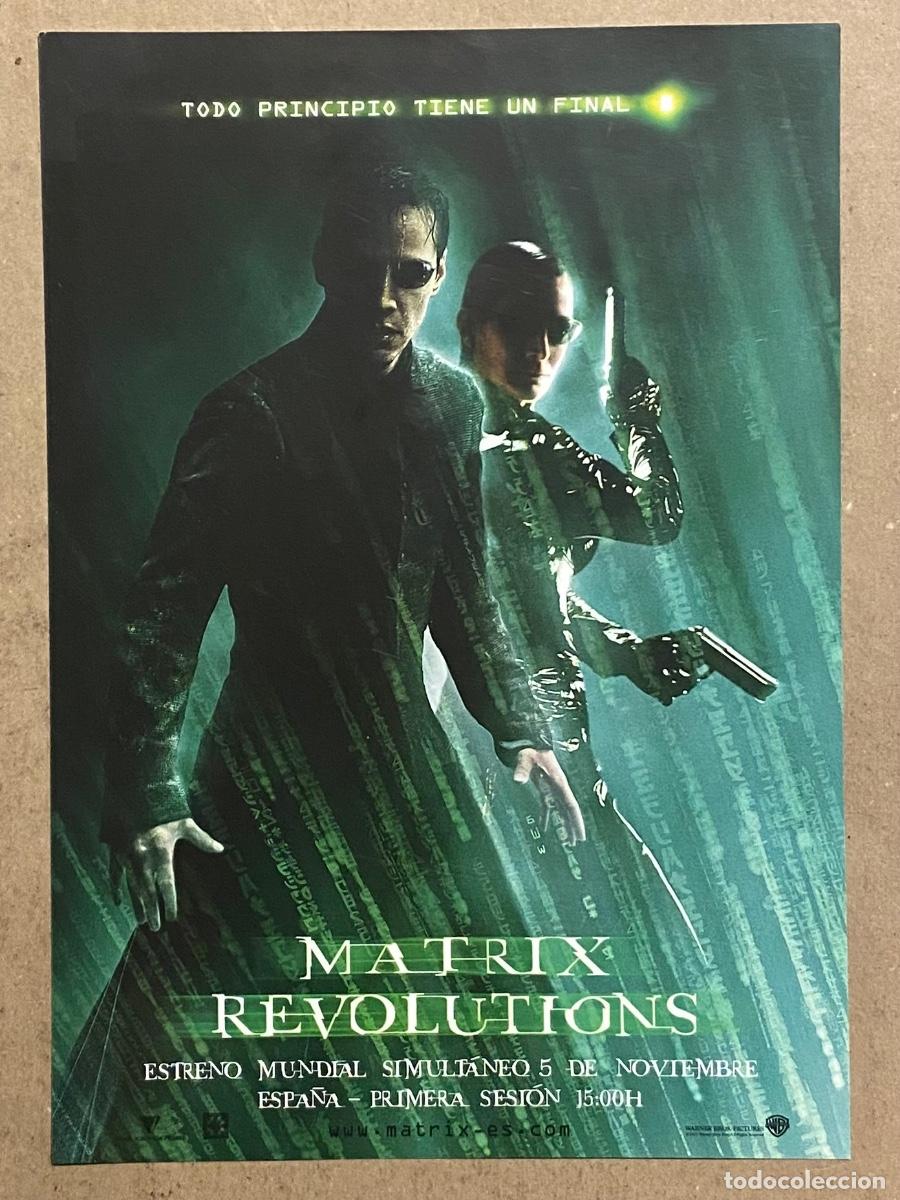 Cinema: MATRIX REVOLUTIONS. GU&Iacute;A PROMOCIONAL DE LA PEL&Iacute;CULA DE KEANU REEVES, LAURENCE FISHBURNE,&hellip;