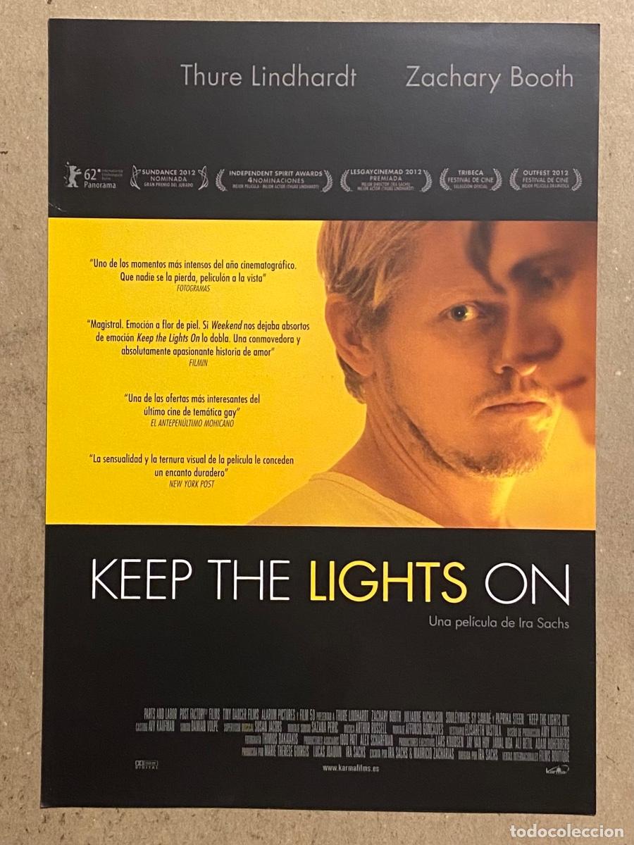 Cinema: KEEP THE LIGHTS ON. GU&Iacute;A PROMOCIONAL DE LA PEL&Iacute;CULA DE IRA SACHS.