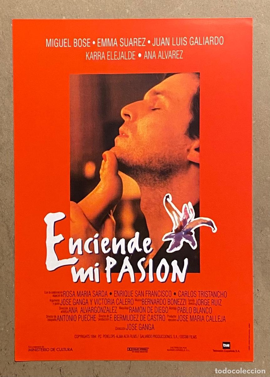 Cinema: ENCIENDE MI PASI&Oacute;N. GU&Iacute;A PROMOCIONAL DE LA PEL&Iacute;CULA DE MIGUEL BOS&Eacute;, EMMA SU&Aacute;REZ,&hellip;
