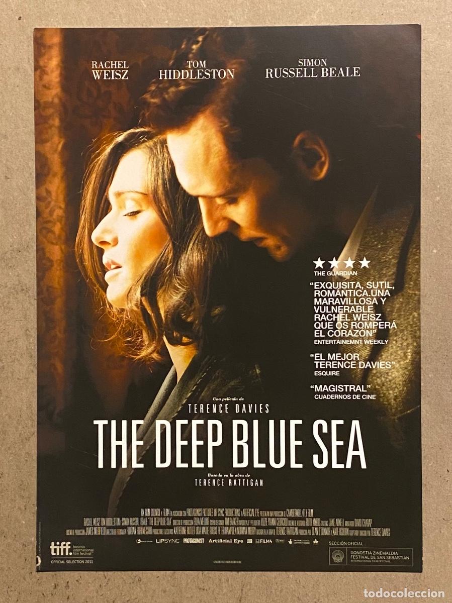 Cinema: THE DEEP BLUE SEA. GU&Iacute;A PROMOCIONAL DE LA PEL&Iacute;CULA DE RACHEL WEISZ, TOM HIDDLESTON,&hellip;