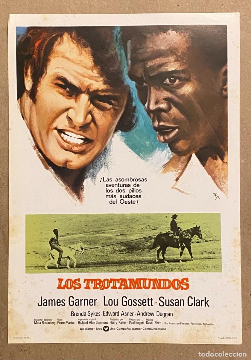 Cinema: LOS TROTAMUNDOS. GU&Iacute;A PROMOCIONAL DE LA PEL&Iacute;CULA DE JAMES GARNER, LOU GOSSETT, SUSAN CLARK,&hellip;