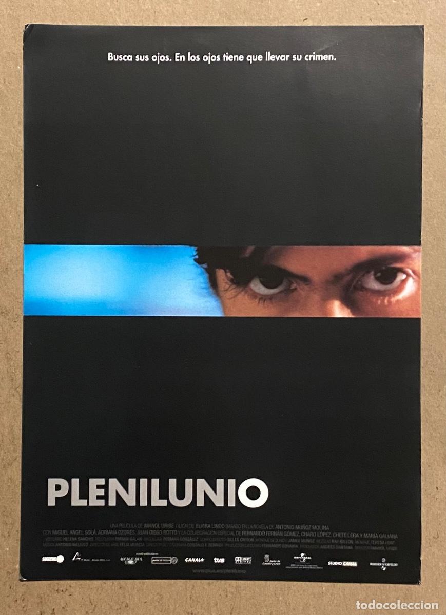 Cine: PLENILUNIO. GU&Iacute;A PROMOCIONAL DE LA PEL&Iacute;CULA DE IMANOL URIBE.