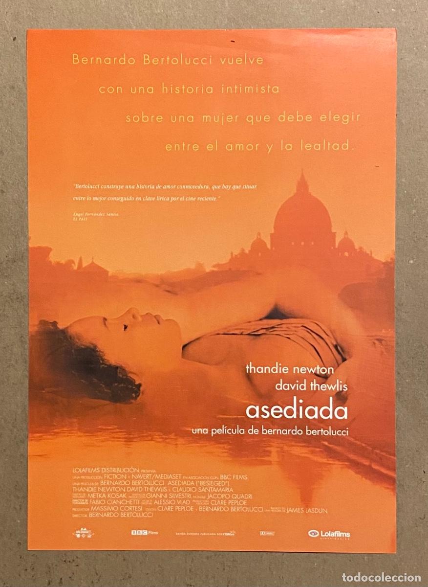 Cinema: ASEDIADOS. GU&Iacute;A PROMOCIONAL DE LA PEL&Iacute;CULA.DE BERNARDO BERTOLUCCI.