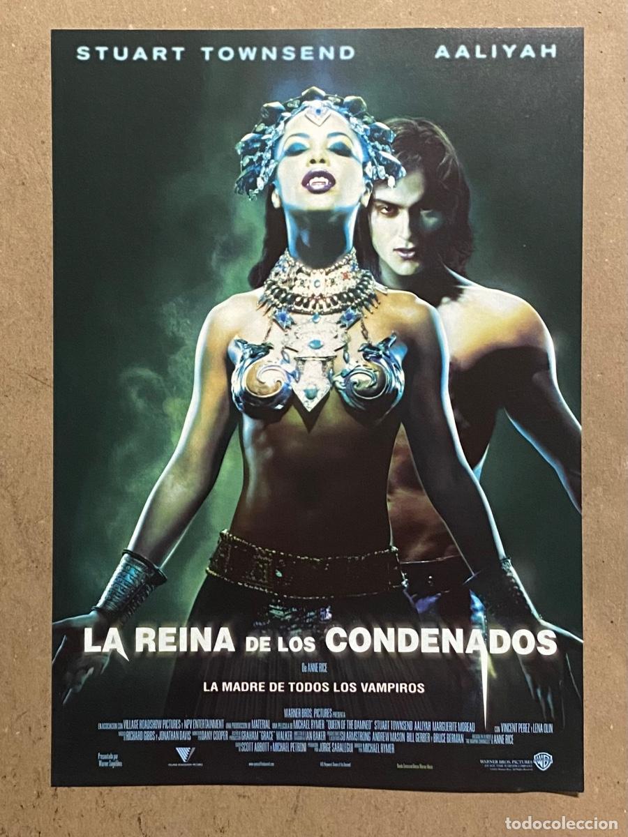 Cinema: LA REINA DE LOS CONDENADOS. GU&Iacute;A PROMOCIONAL DE LA PEL&Iacute;CULA.DE STUART TOWNSEND, AALIYAH,.