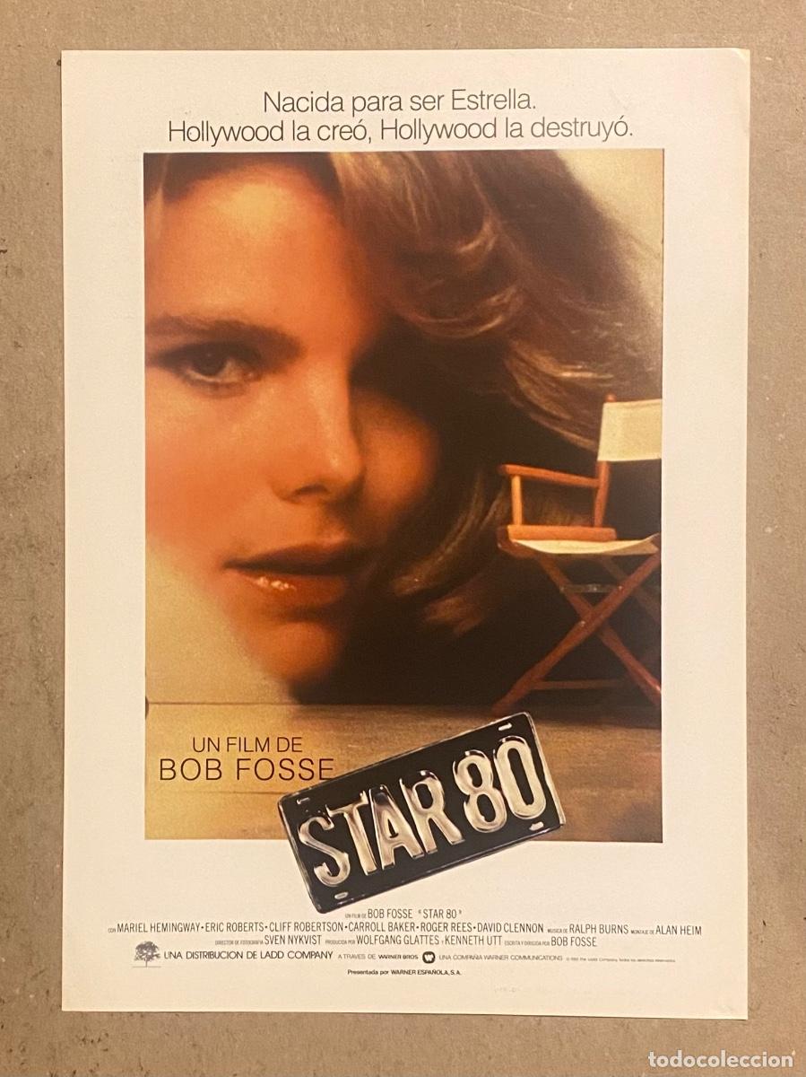 Cinema: STAR 80. GU&Iacute;A PROMOCIONAL DE LA PEL&Iacute;CULA DE BOB FOSSE,&hellip;
