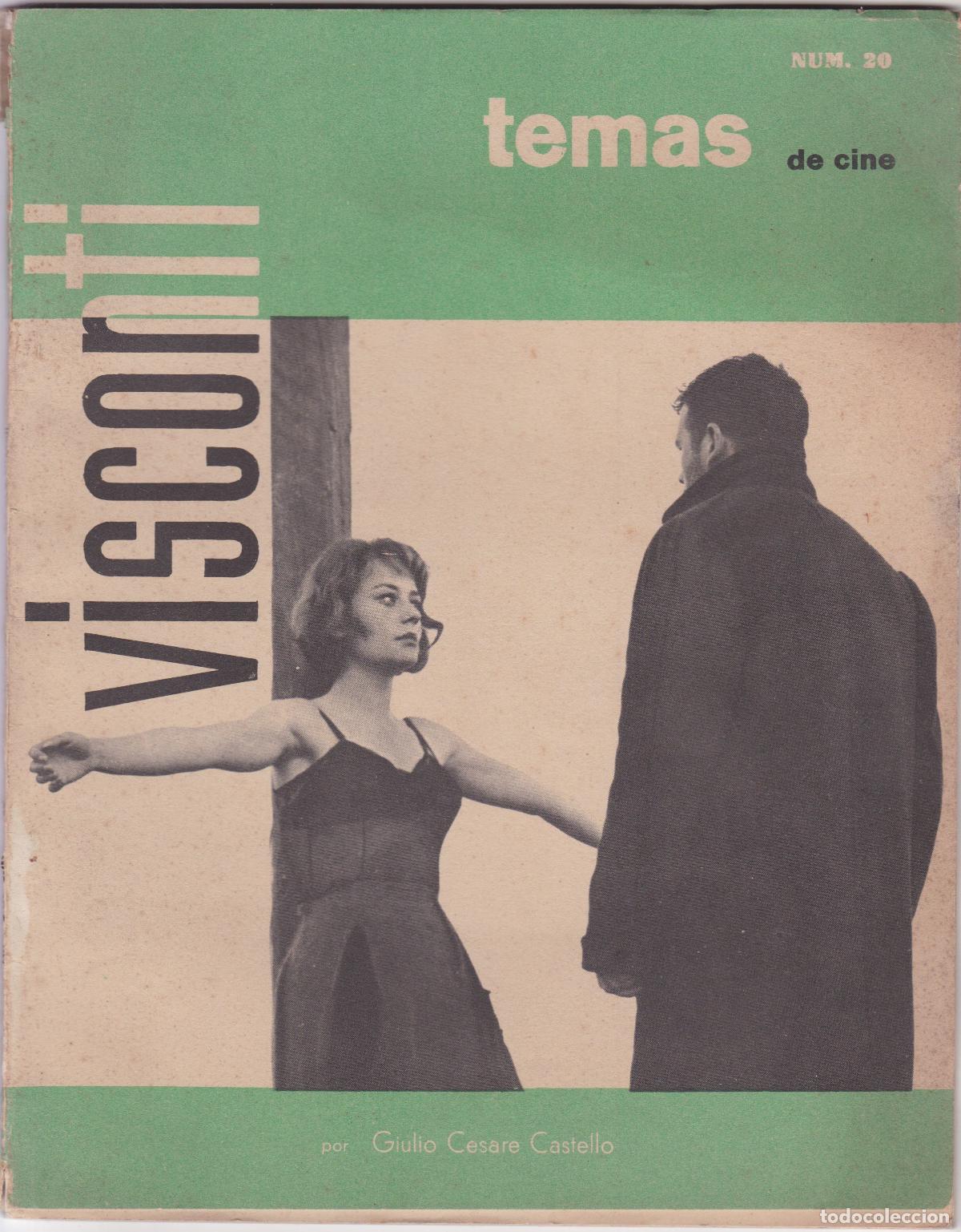 Cine: TEMAS DE CINE N&ordm;20 (ENERO 1962) &ndash; VISCONTI