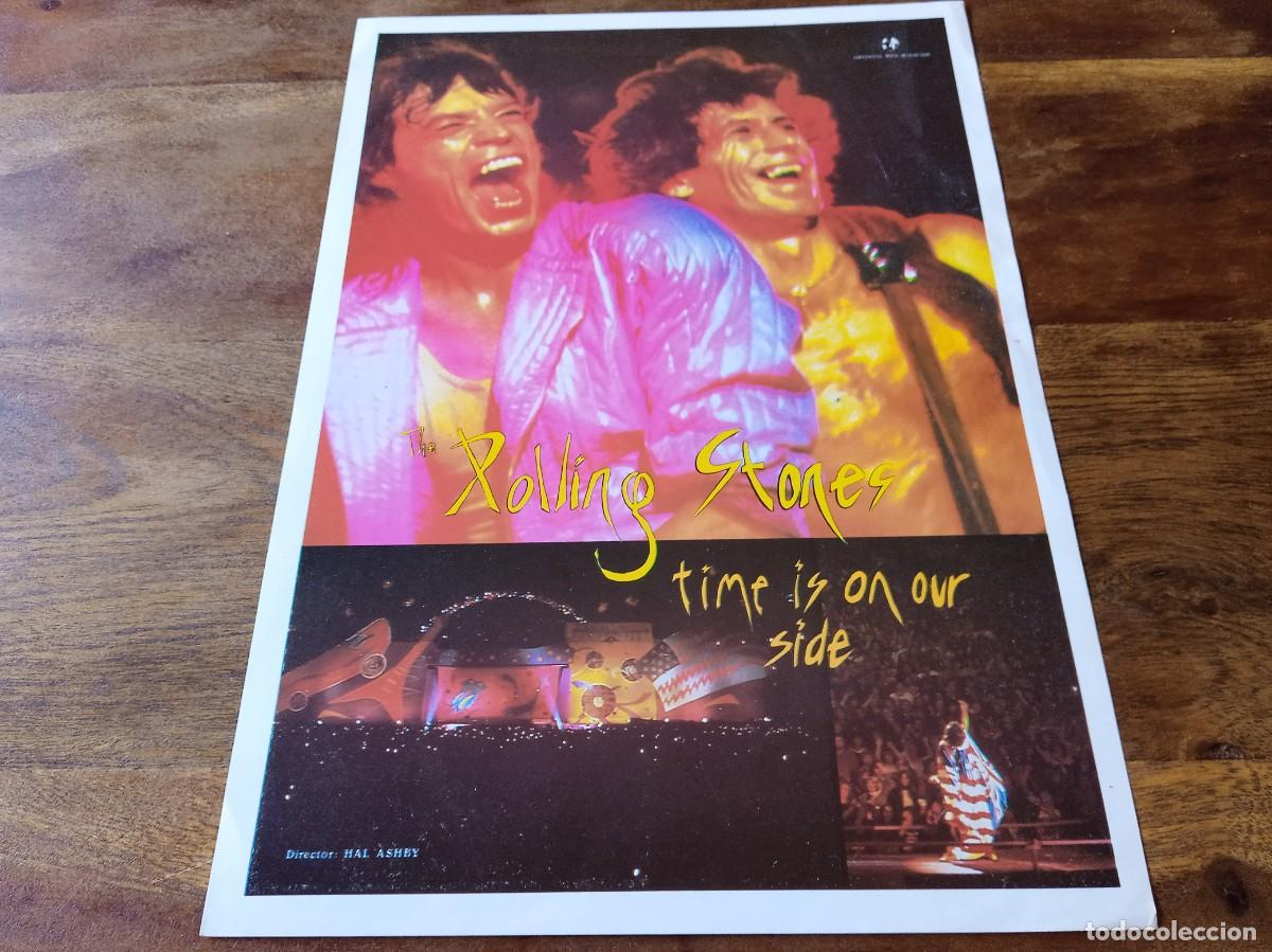 Cine: Rolling Stones time is on our side - Rolling Stones . Dir. hal ashby - Guia original S. Ramade 1982