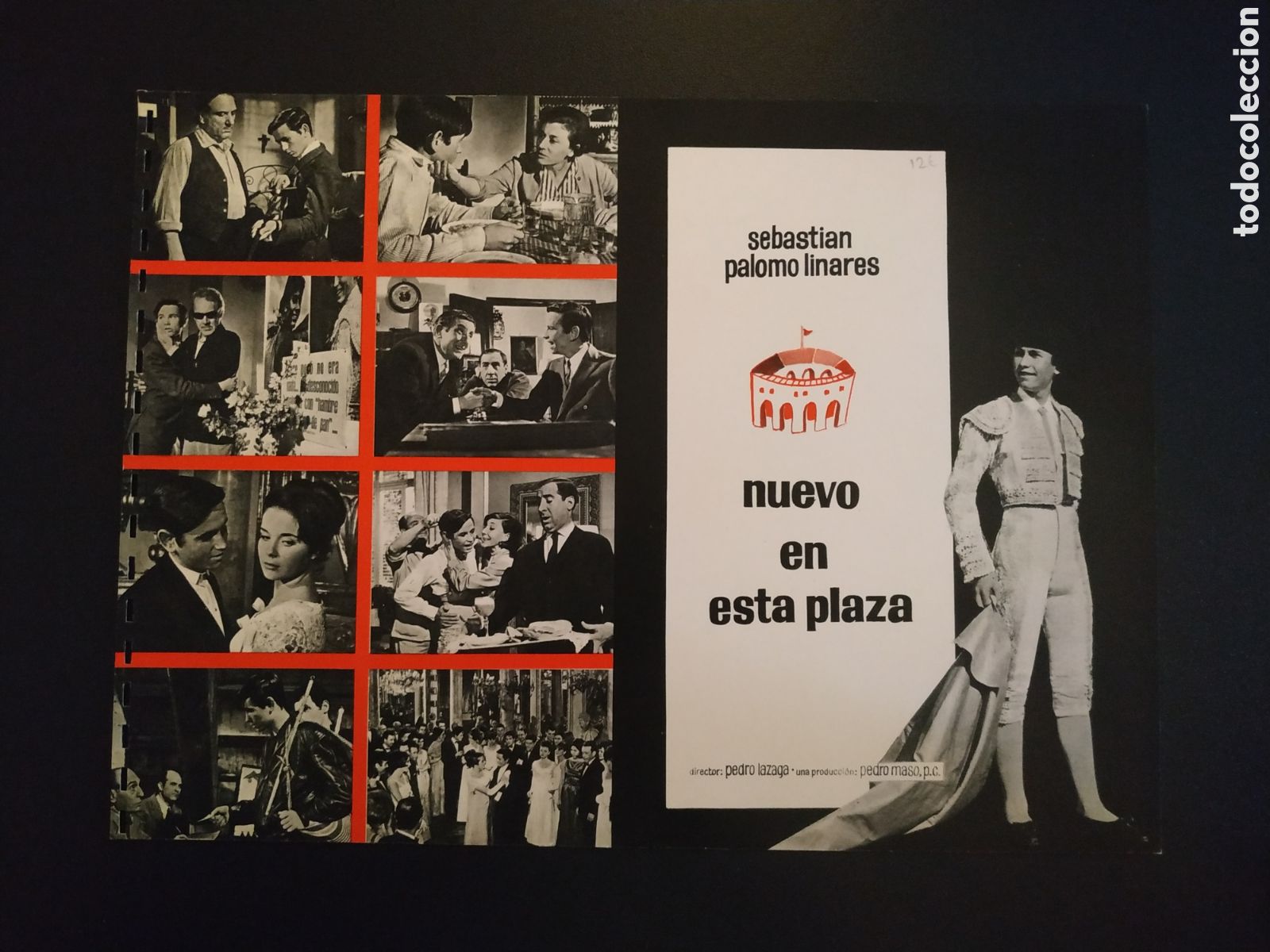 Cinema: SEBASTI&Aacute;N PALOMO NUEVO EN ESTA PLAZA - CON SEBASTIAN PALOMO LINARES - GU&Iacute;A ORIGINAL DE CINE B73