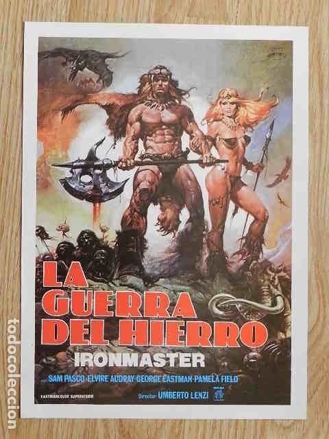 Cine: Guia de LA GUERRA DEL HIERRO Ironmaster Umberto Lenzi ORIGINAL ESTRENO