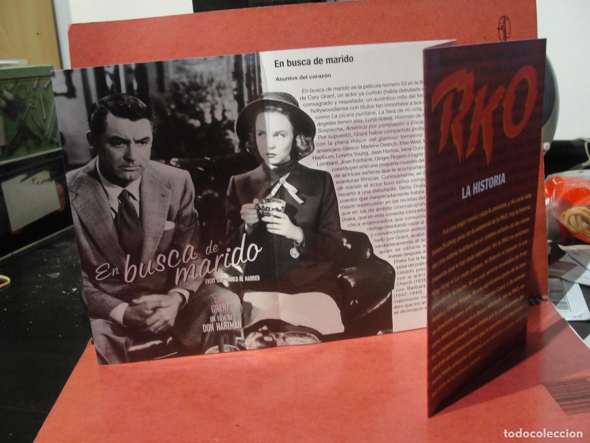 Cine: CINE CUATRIPTICO RKO - EN BUSCA DE MARIDO / CARY GRANT - BETSY DRAKE - JORDI BATLLE CAMINAL - 8 PAGS