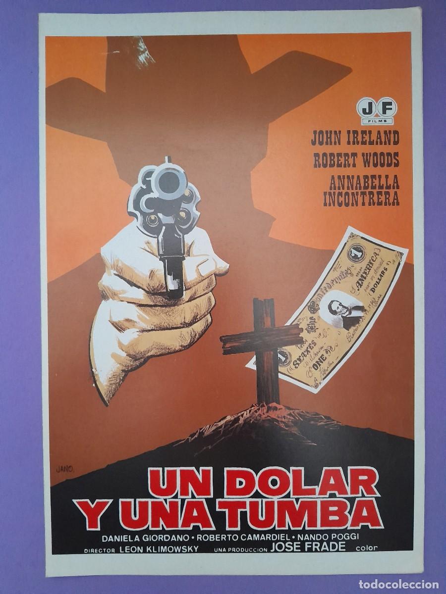 Cinema: UN DOLAR Y UNA TUMBA JOHN IRELAND ROBERT WOODS GUIA PELICULA WESTER ORIGINAL G 129