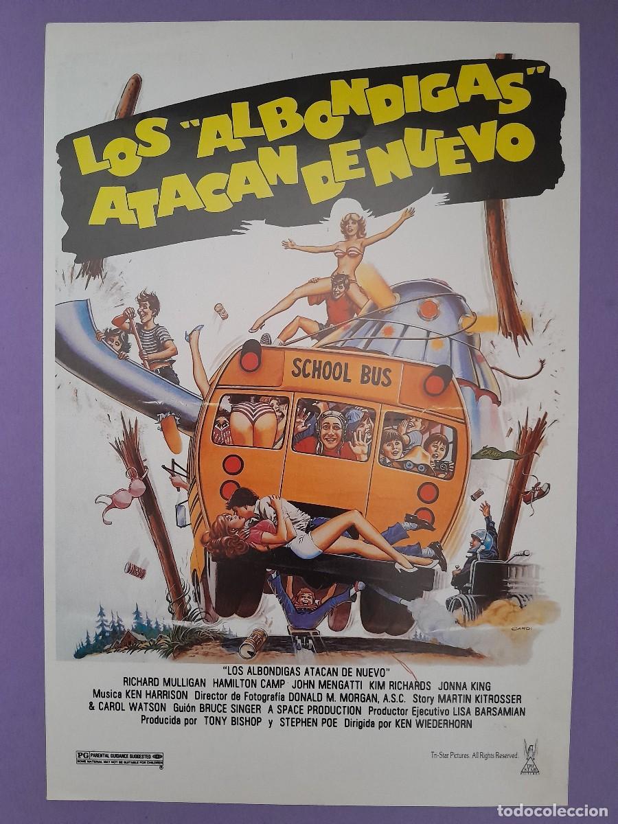 Cinema: LOS ALBONDIGAS ATACAN DE NUEVO RICHARD MULLIGAN GUIA PELICULA ORIGINAL G 139