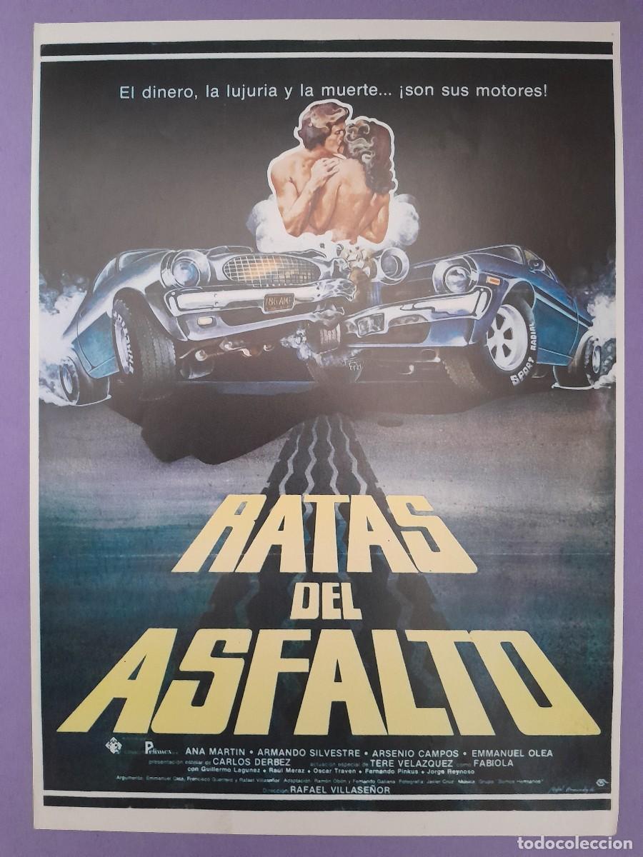 Cinema: RATAS DEL ASFALTO GUIA PELICULA ORIGINAL G 154