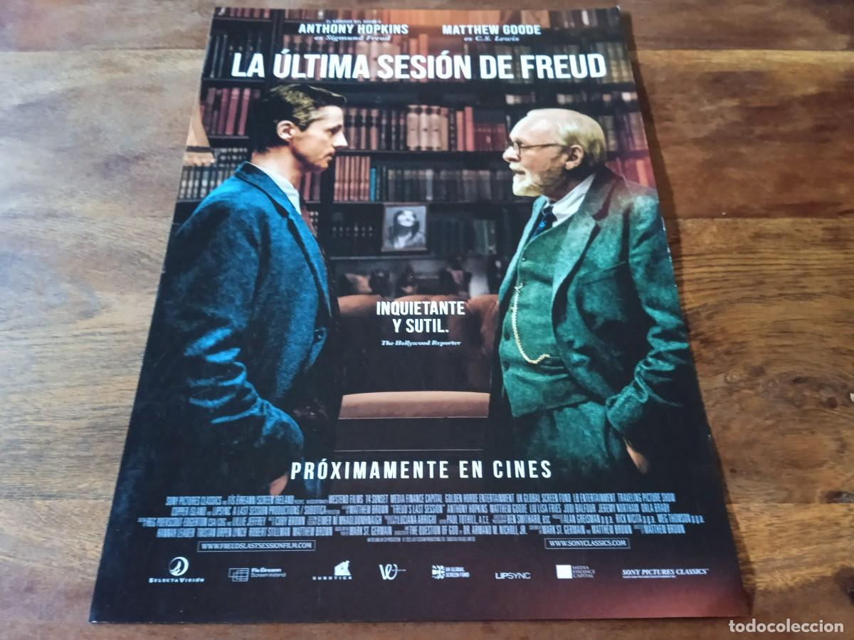 Cin&eacute;ma: La ultima sesion de Freud - Anthony Hopkins, Matthew Goode - Guia original Selecta 2024