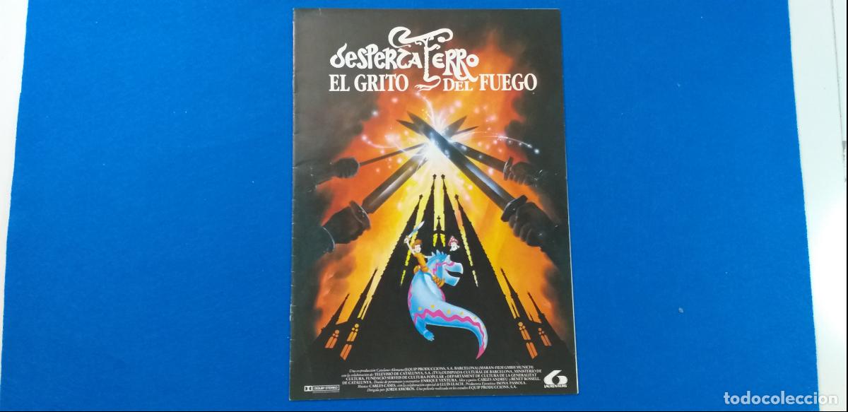 Kino: GUIA DE 8 P&Aacute;GINAS: Desperta Ferro. El grito del fuego. Jordi Amoros. DIBUJO ANIMADO.