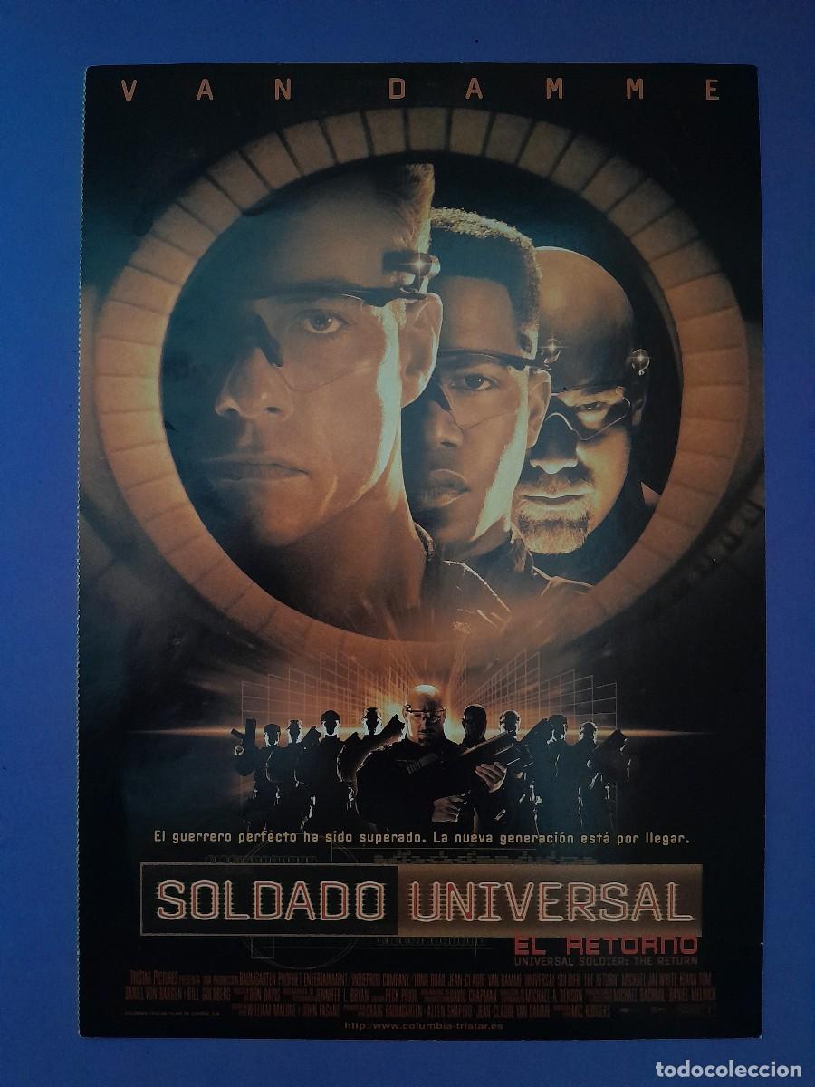 Cinema: SOLDADO UNIVERSAL EL RETORNO VAN DAMME GUIA PELICULA ORIGINAL G 159