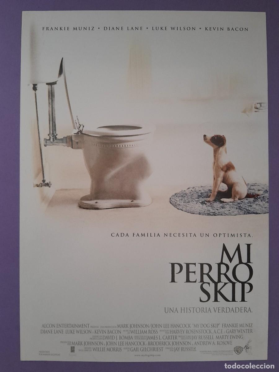 Cinema: MI PERRO SKIP FRANKIE MUNIZ DIANE LANE GUIA PELICULA ORIGINAL G 166