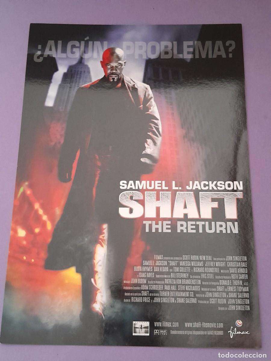 Cinema: SHAFT THE RETURN SAMUEL L JACKSON GUIA PELICULA TERROR ORIGINAL G 172