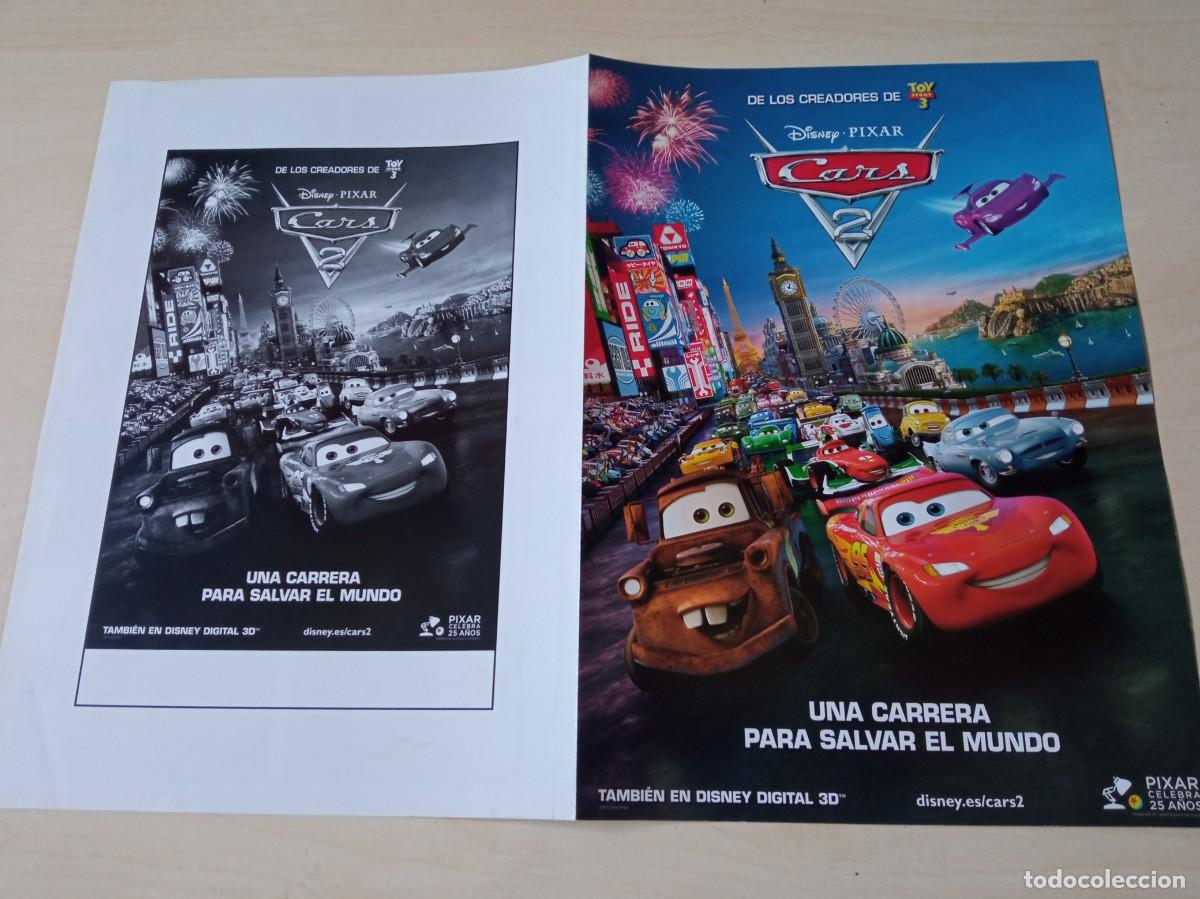 Cine: CARS 2 (GUIA ORIGINAL CINE DOBLE) DISNEY-PIXAR (PEDIDO MINIMO 5 EUROS)