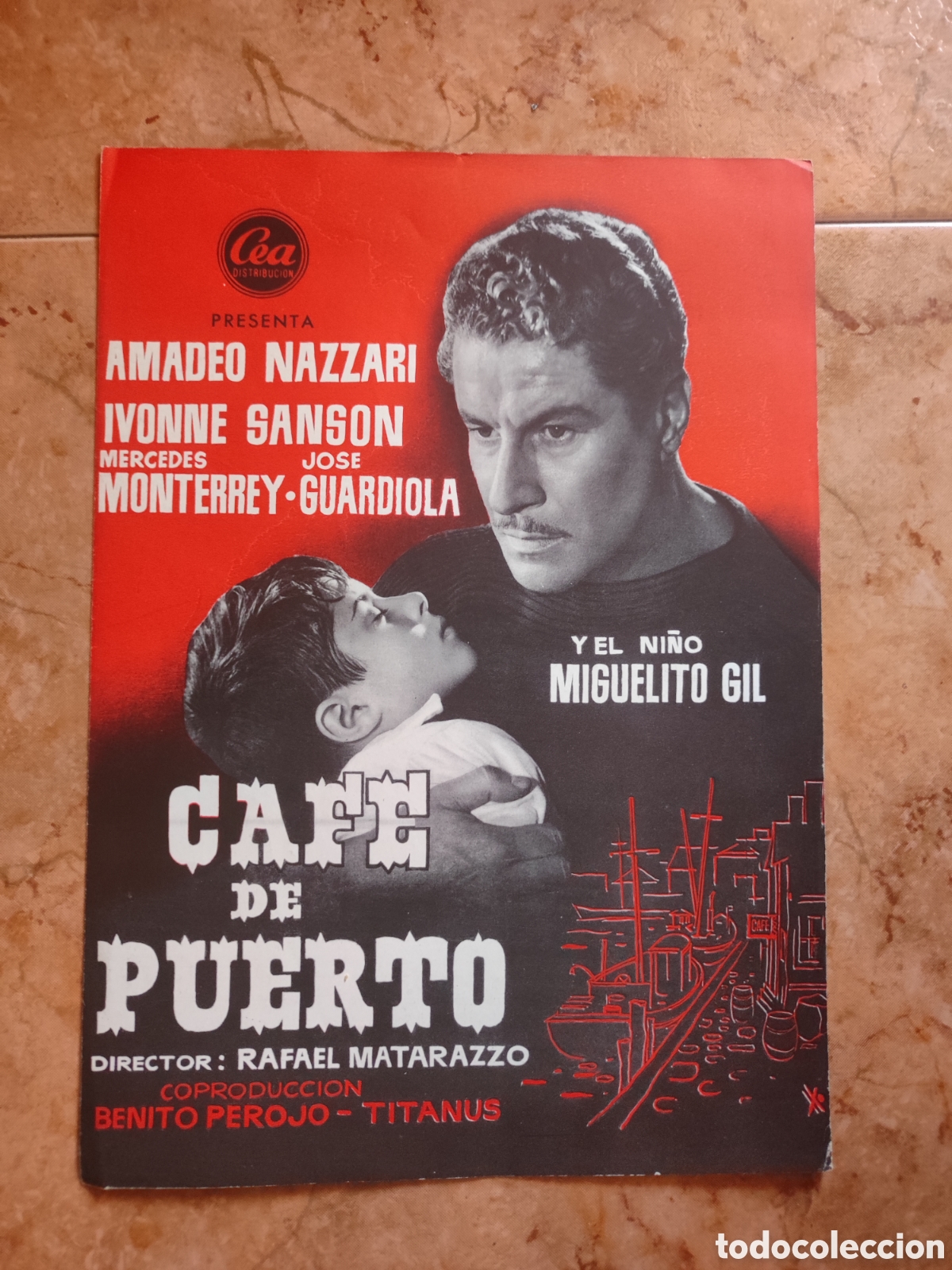 Cinema: Pel&iacute;cula Caf&eacute; de puerto