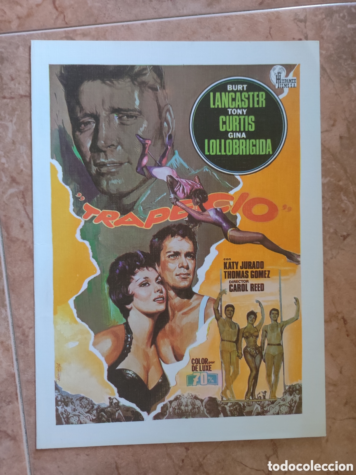 Cine: Pel&iacute;cula Trapecio ,burt lancaster - Foto 1
