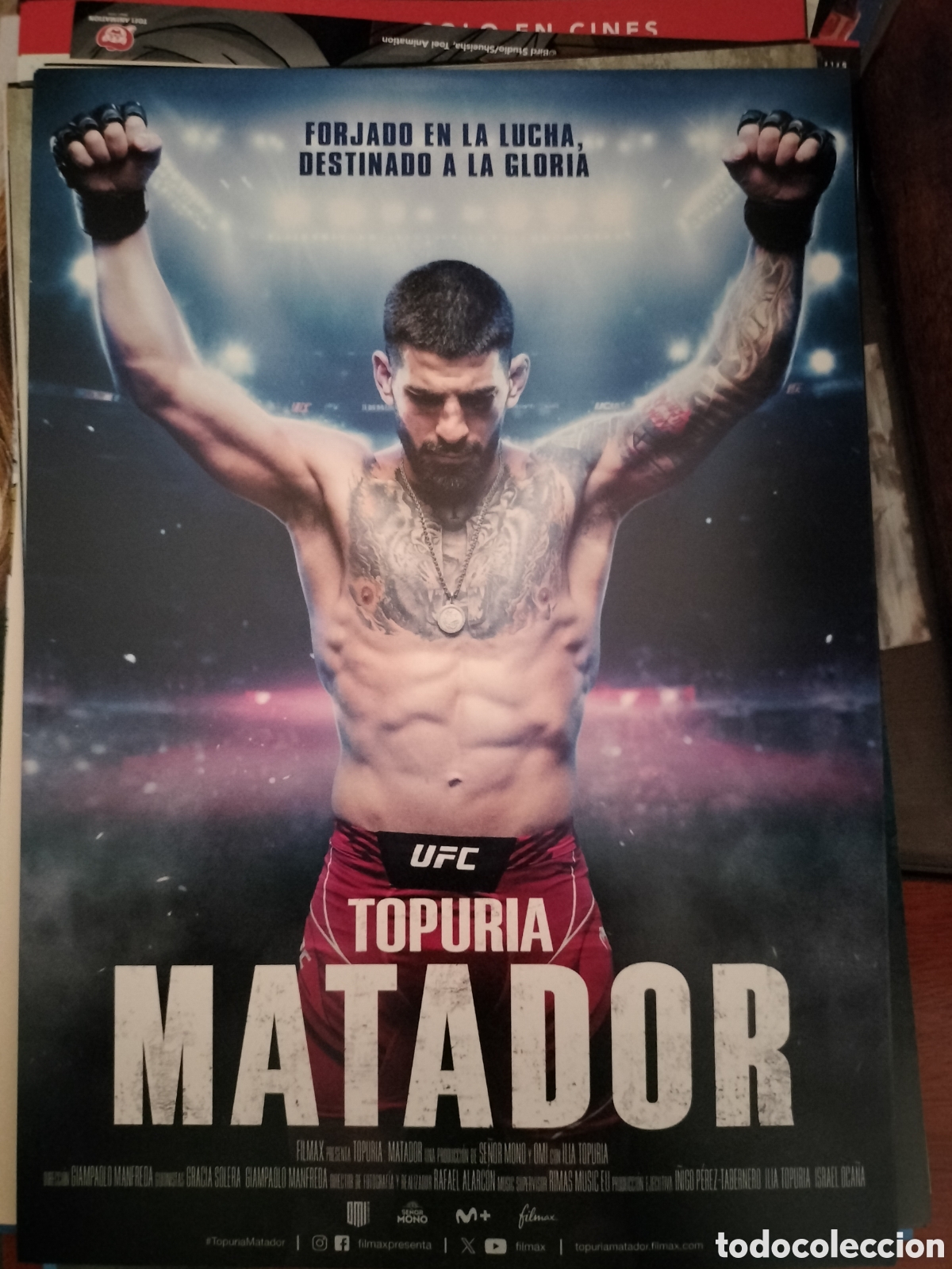 Cinema: Topuria Matador. Guia Publicitaria