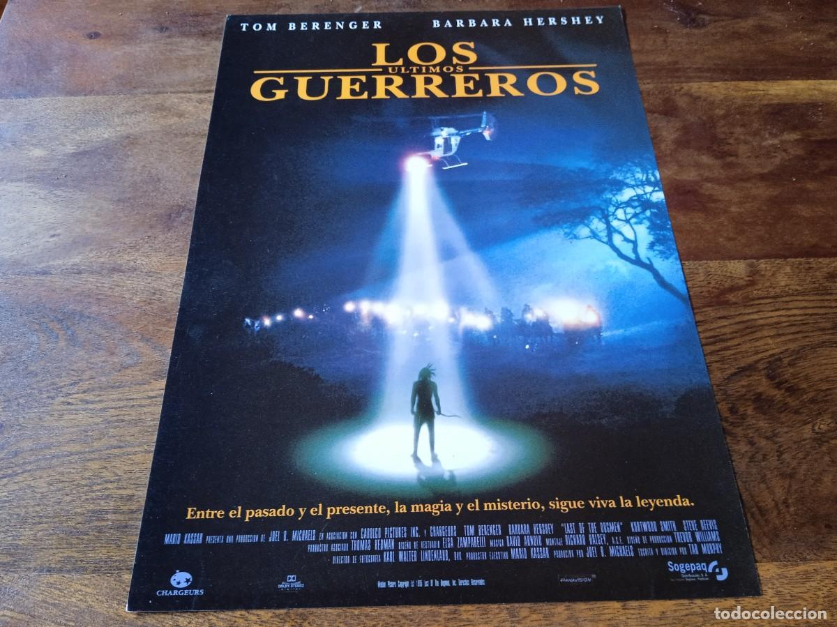Cin&eacute;ma: Los ultimos Guerreros - Tom Berenger, Barbara Hershey, Kurtwood Smith - Guia original Sogepaq 1995