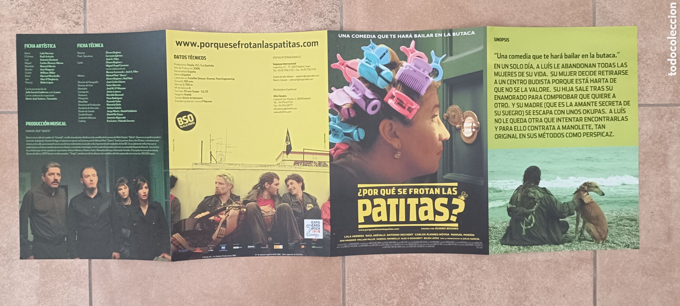 Cinema: Por qu&eacute; se frotan las patitas? - Lola Herrera,Antonio Dechent,Raul are- guia de cine original SS99