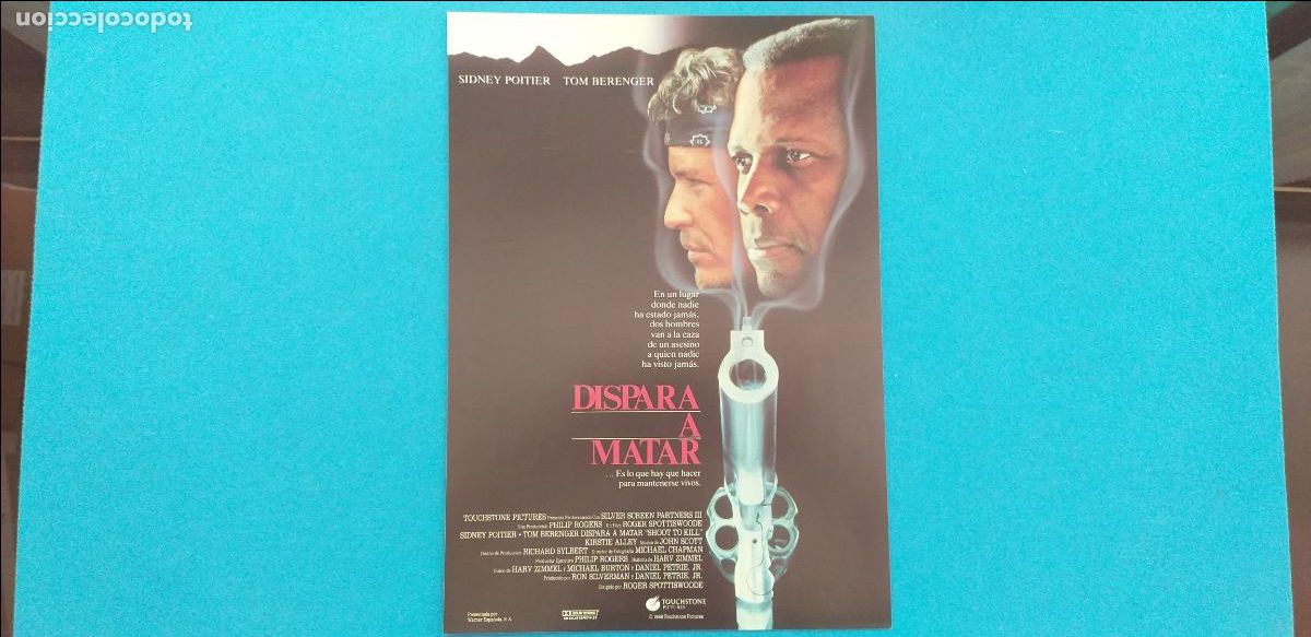 Cine: Guia simple: Dispara a matar - Sidney Poitier, Tom Berenger, Kirstie Alley
