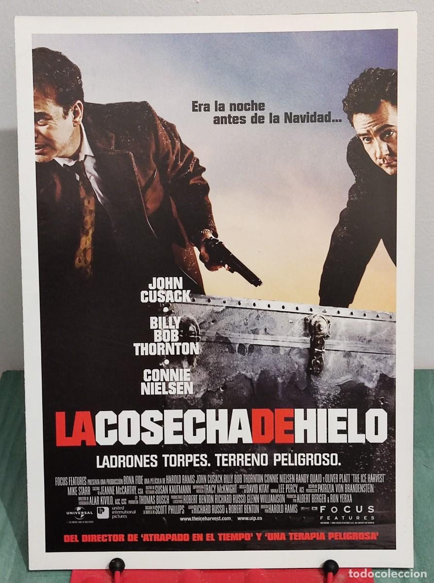 Cine: La cosecha de hielo . Guia publicitaria 4 paginas