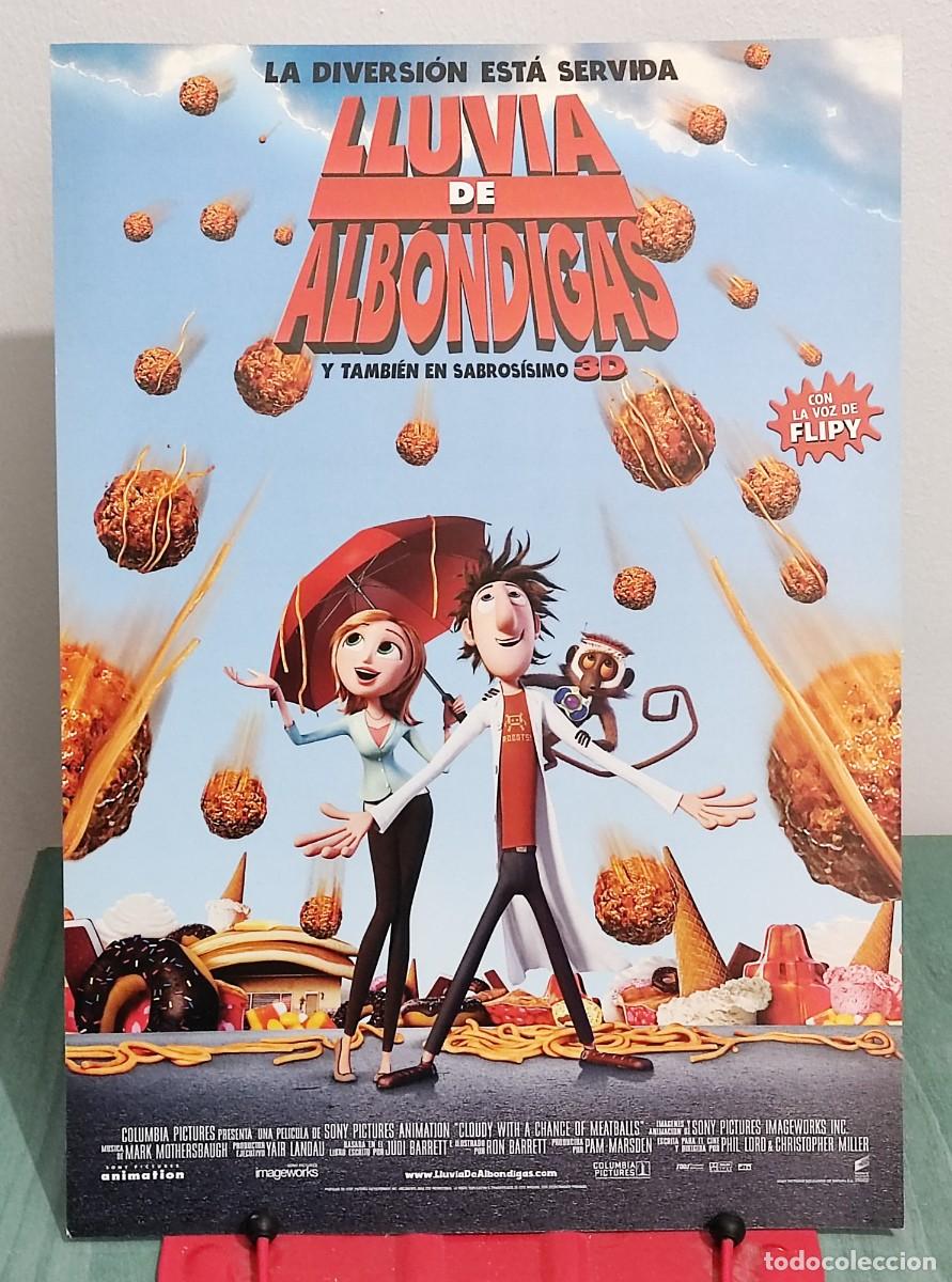 Cinema: Lluvia de albondigas . Guia publicitaria 2 paginas