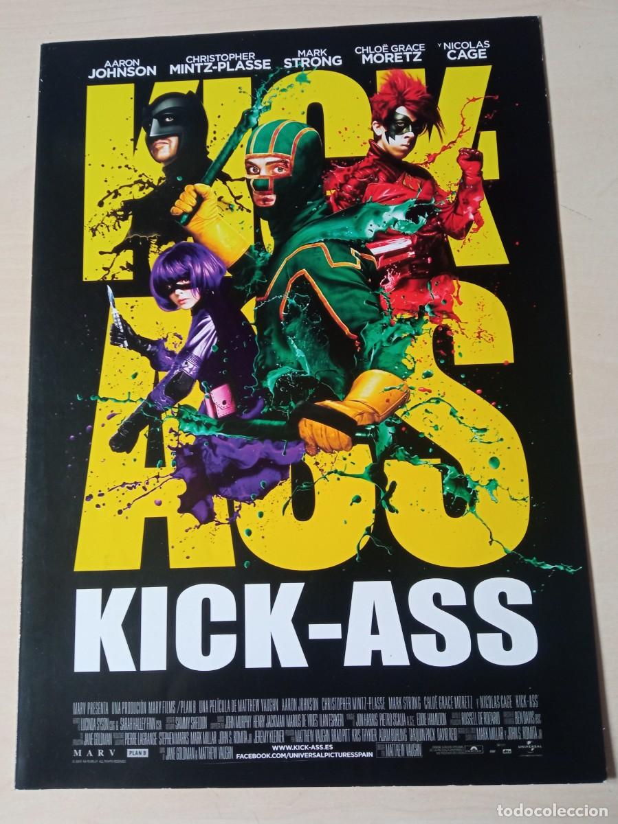 Cine: KICK-ASS (GUIA ORIGINAL CINE DOBLE) NICOLAS CAGE (PEDIDO MINIMO 5 EUROS)