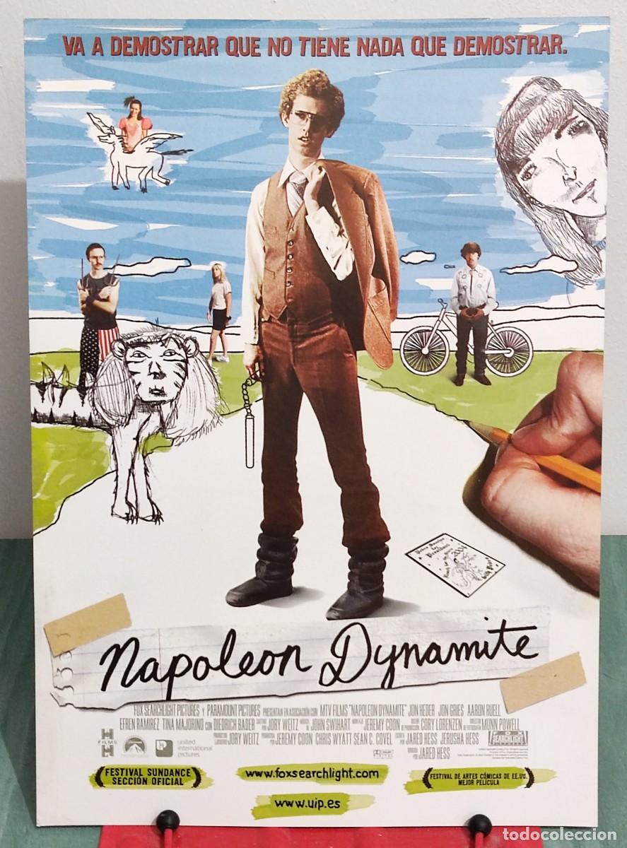 Cine: Napoleon dynamite . Guia publicitaria 2 paginas - Foto 1