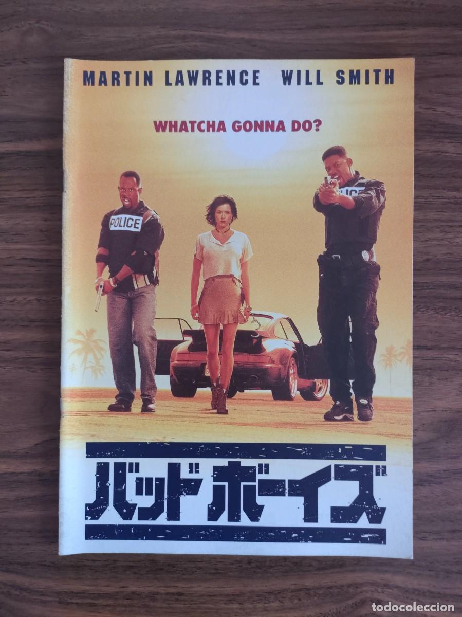Kino: GUIA REVISTA PRESSBOOK JAPONES - BAD BOYS, WILL SMITH