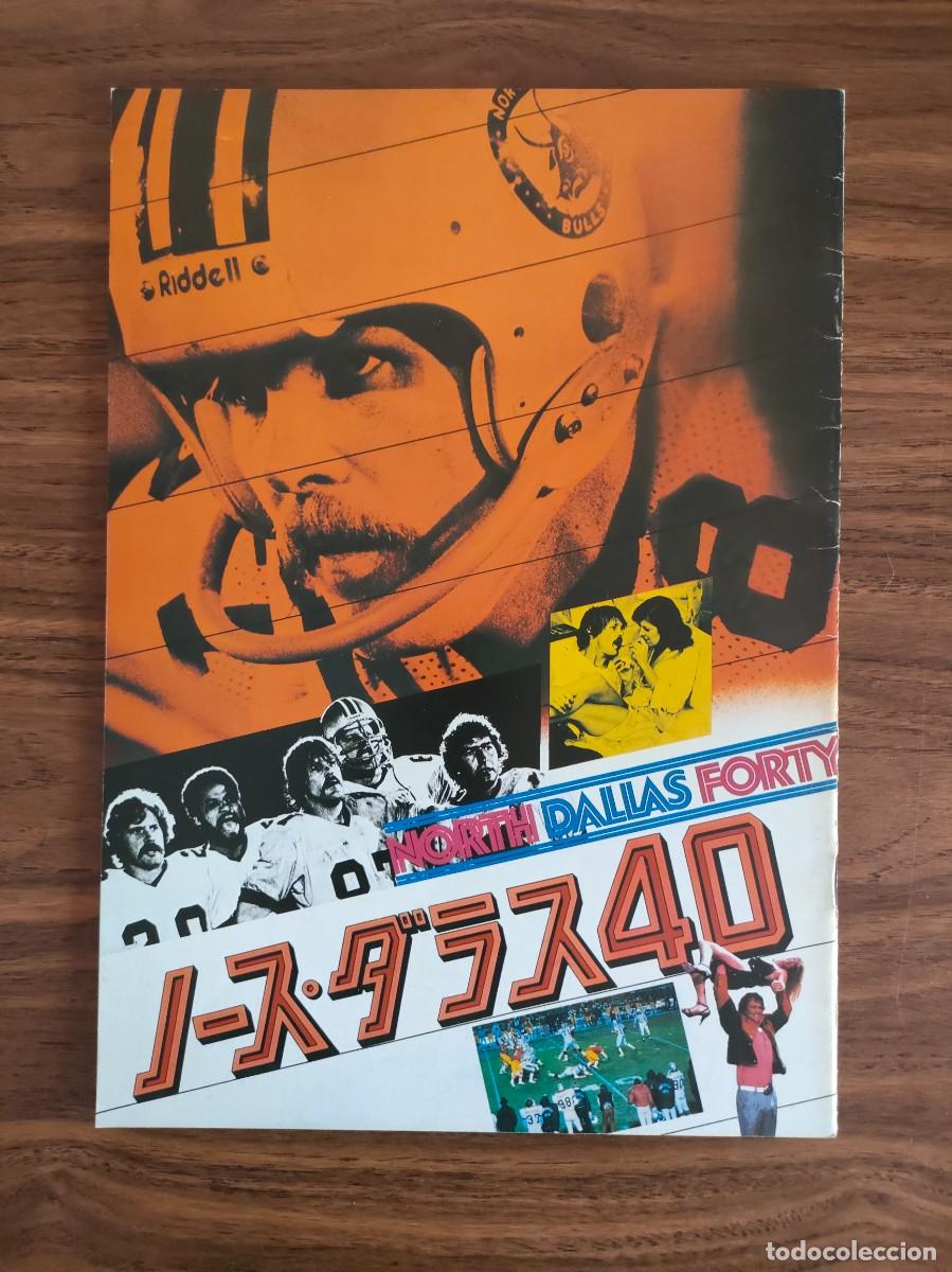 Cinema: GUIA REVISTA PRESSBOOK JAPONES - NORTH DALLAS FORTY, NICK NOLTE